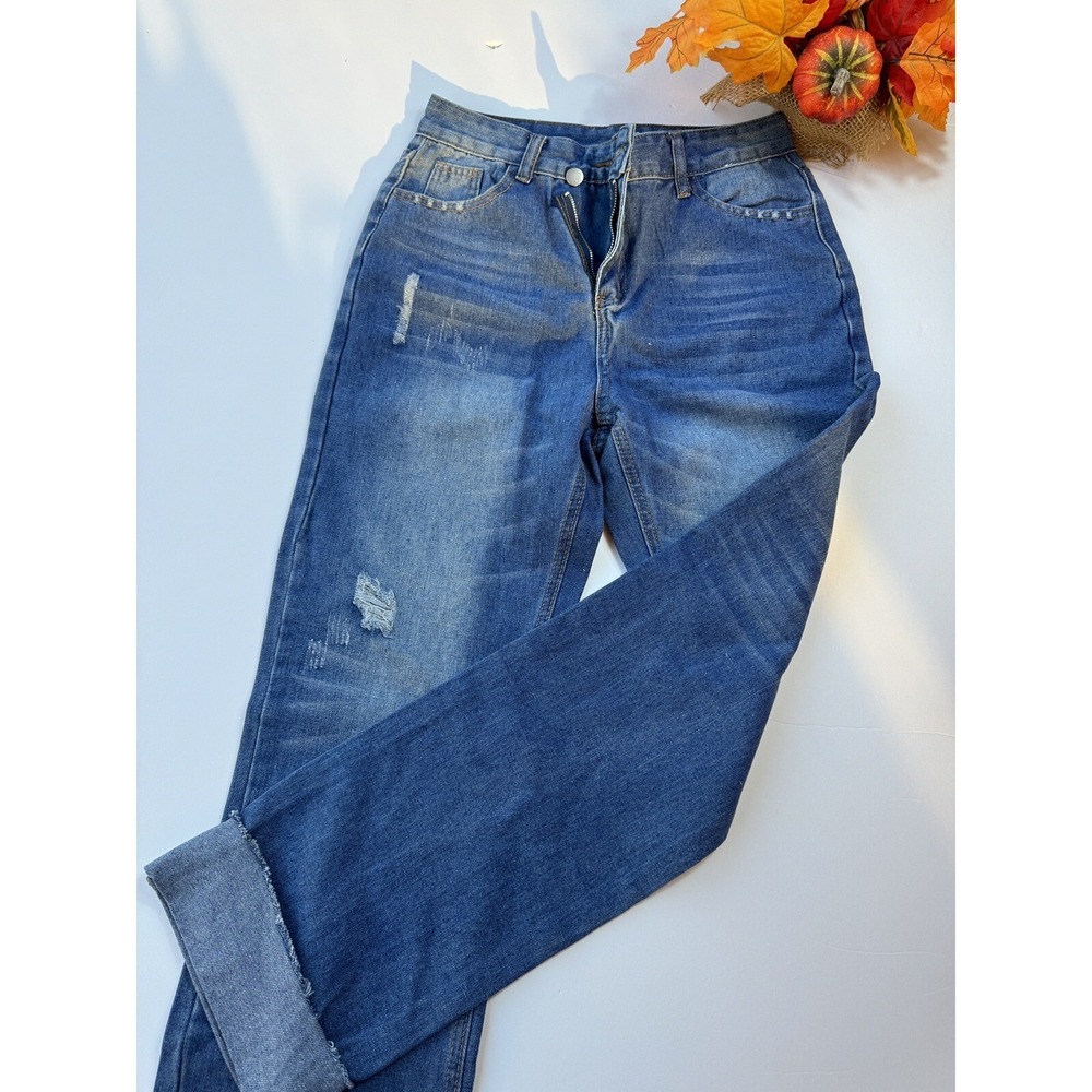 NXH Blue Pocket Straight-Leg Jeans Women's‎ Size Medium W 28 L32